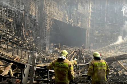 Ông Putin nói những kẻ khủng bố đột kích phòng hòa nhạc Moscow đã cố gắng trốn đến Ukraine, Kyiv phủ nhận có liên can