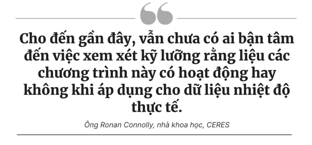 Các nhà khoa học phơi bày những vấn đề nghiêm trọng với dữ liệu về biến đổi khí hậu