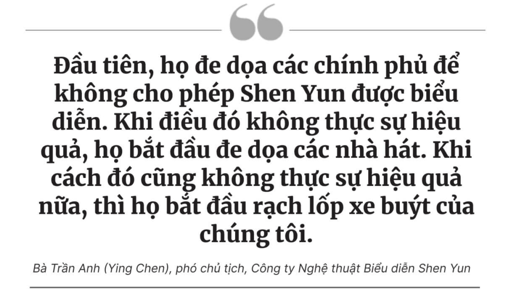 Đe dọa đánh bom và phá hoại — Chiến dịch nhắm vào Shen Yun đang leo thang như thế nào