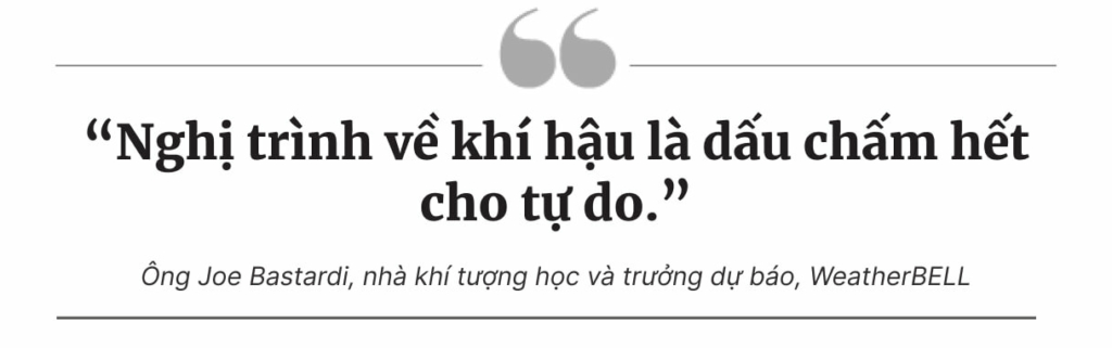 ‘Không có sự gia tăng nào’: Các nhà khoa học bác bỏ những tuyên bố biến đổi khí hậu về bão