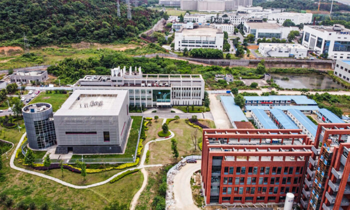 Phòng thí nghiệm P4 trong khuôn viên Viện Virus học Vũ Hán ở Vũ Hán, tỉnh Hồ Bắc, Trung Quốc, vào ngày 13/05/2020. (Ảnh: Hector Retamal/AFP qua Getty Images)