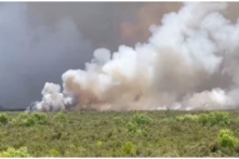 Tiếp tục cháy rừng ở Quảng Bình, Kiên Giang