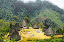 Người tí hon từng xuất hiện ở một số nơi trên thế giới. Bức ảnh chụp một ngôi làng bản địa trên đảo Flores của Indonesia. Người dân bộ lạc địa phương nói với các nhà khoa học rằng họ đã nhìn thấy một kiểu người tí hon. (Ảnh: Shutterstock)