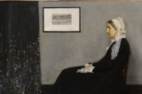 Tác phẩm “Biên khúc Xám và Đen số 1,” năm 1871, họa sỹ James Abbott McNeill Whistler. Sơn dầu trên vải canvas; 143 cm x 163 cm. Bảo tàng Orsay, Paris. (Ảnh: Art Resource NY/RMN-Grand Palais)