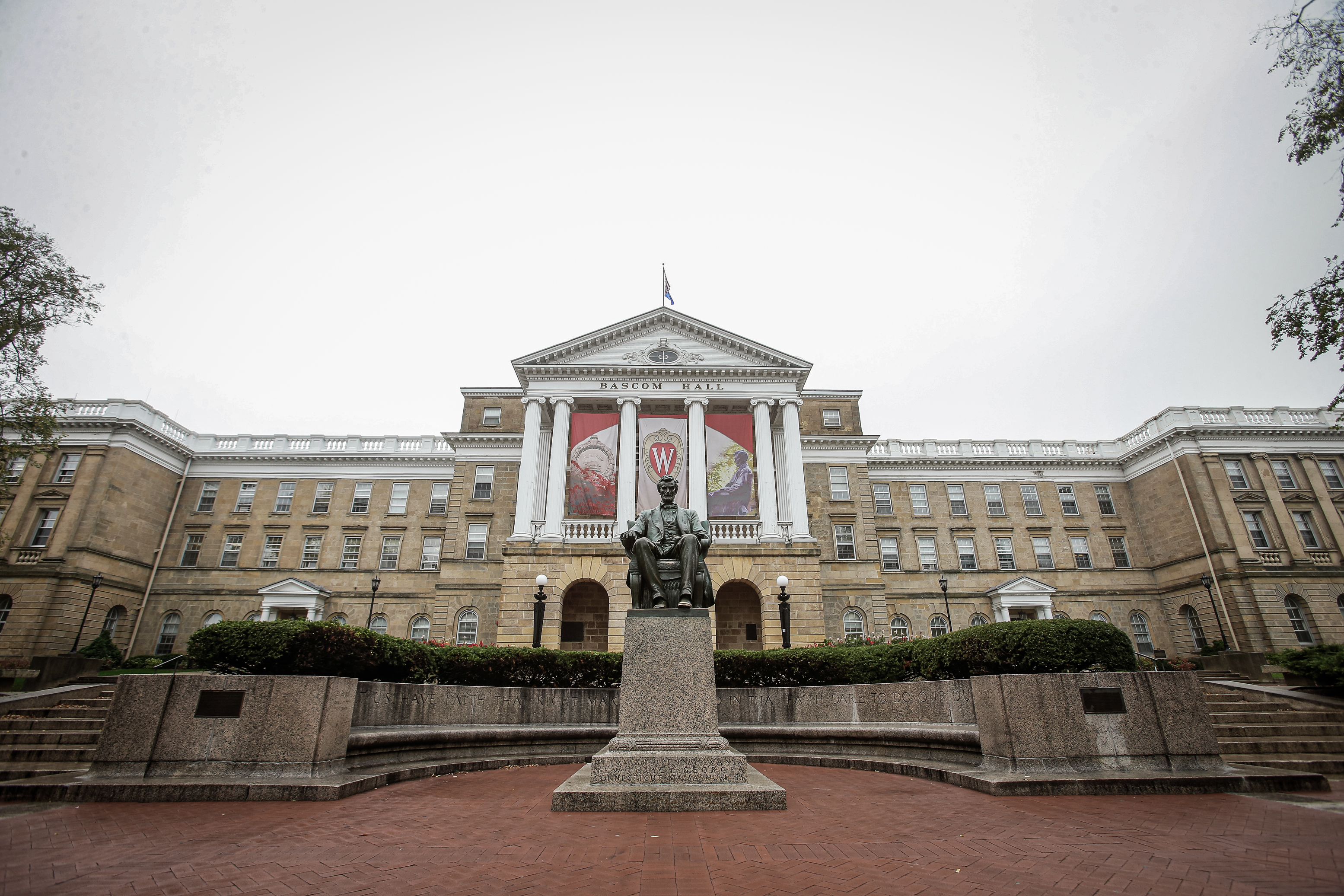 Hội trường Bascom trong khuôn viên Đại học Wisconsin ở Madison, Wisconsin, vào ngày 12/10/2013. (Ảnh: Mike McGinnis/Getty Images)