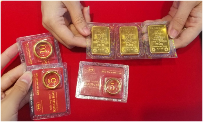 Việt Nam dừng đấu thầu vàng miếng SJC
