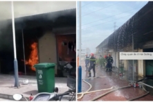 Việt Nam: Cháy quán cơm ở Hải Dương, 2 cháu nhỏ thương vong