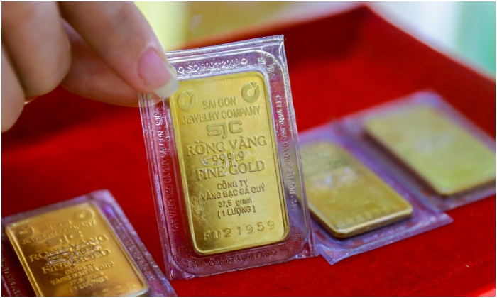 giá vàng miếng SJC tại Việt Nam