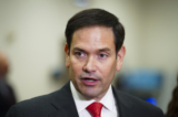 Thượng nghị sĩ Marco Rubio (Cộng Hòa-Florida) nói chuyện trong một cuộc họp báo ở Tòa nhà Quốc hội Hoa Kỳ, vào ngày 11/07/2023. (Ảnh: Madalina Vasiliu/The Epoch Times)