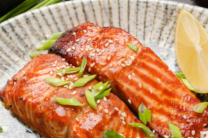 Món cá hồi xốt miso lành mạnh và dễ chế biến