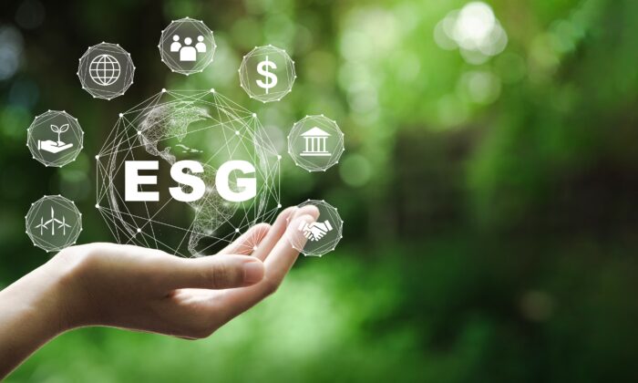 ESG là từ viết tắt của môi trường (environmental), xã hội (social), và quản trị (governance). (Ảnh: Deemerwha studio/Shutterstock)