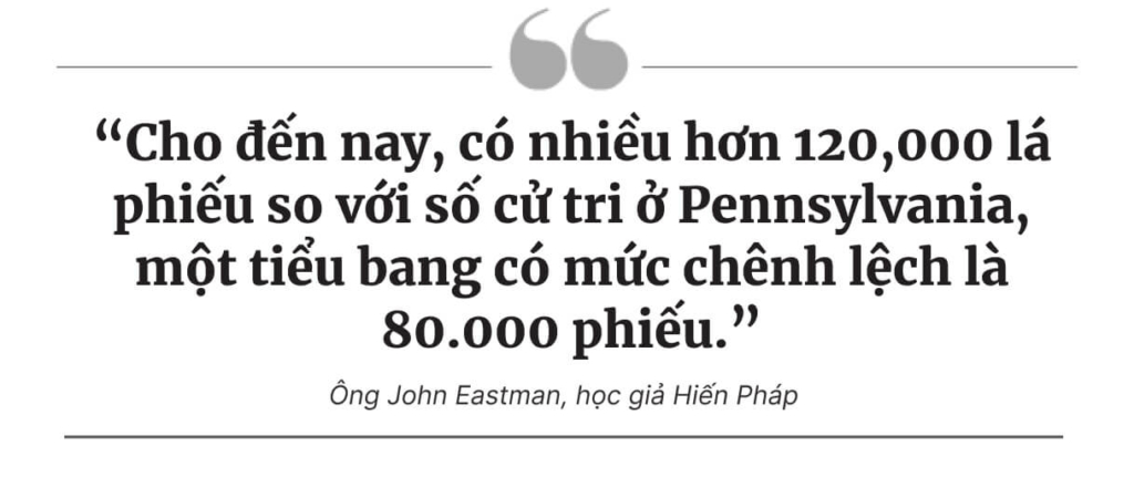 Bị cấm hành nghề, đóng tài khoản ngân hàng, nhưng không hối tiếc: Luật sư John Eastman tin chắc ‘gấp chục lần’ rằng có các hành vi bất hợp pháp hồi năm 2020