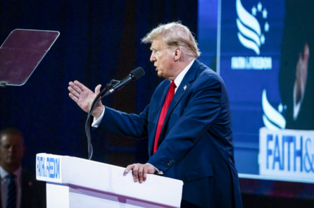 Cựu Tổng thống Trump nói rằng ông biết ứng cử viên liên danh của mình sẽ là ai