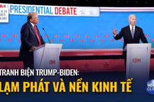 Ông Trump và ông Biden tranh biện về lạm phát và nền kinh tế