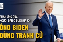Phản ứng của người dân ở quê nhà ông Biden khi ông quyết định từ bỏ nỗ lực tái tranh cử