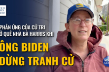 Phản ứng của cử tri ở quê nhà bà Harris khi ông Biden rút lui khỏi cuộc tranh cử tổng thống