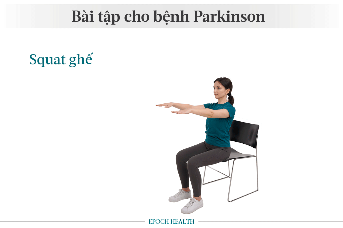 5 bài tập giúp kiểm soát bệnh Parkinson