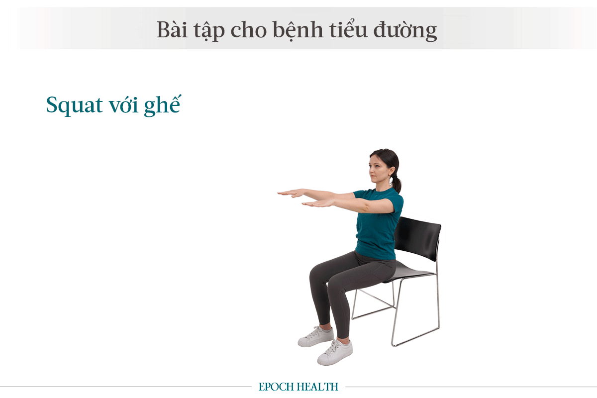 5 bài tập đơn giản giúp bạn quản lý bệnh tiểu đường
