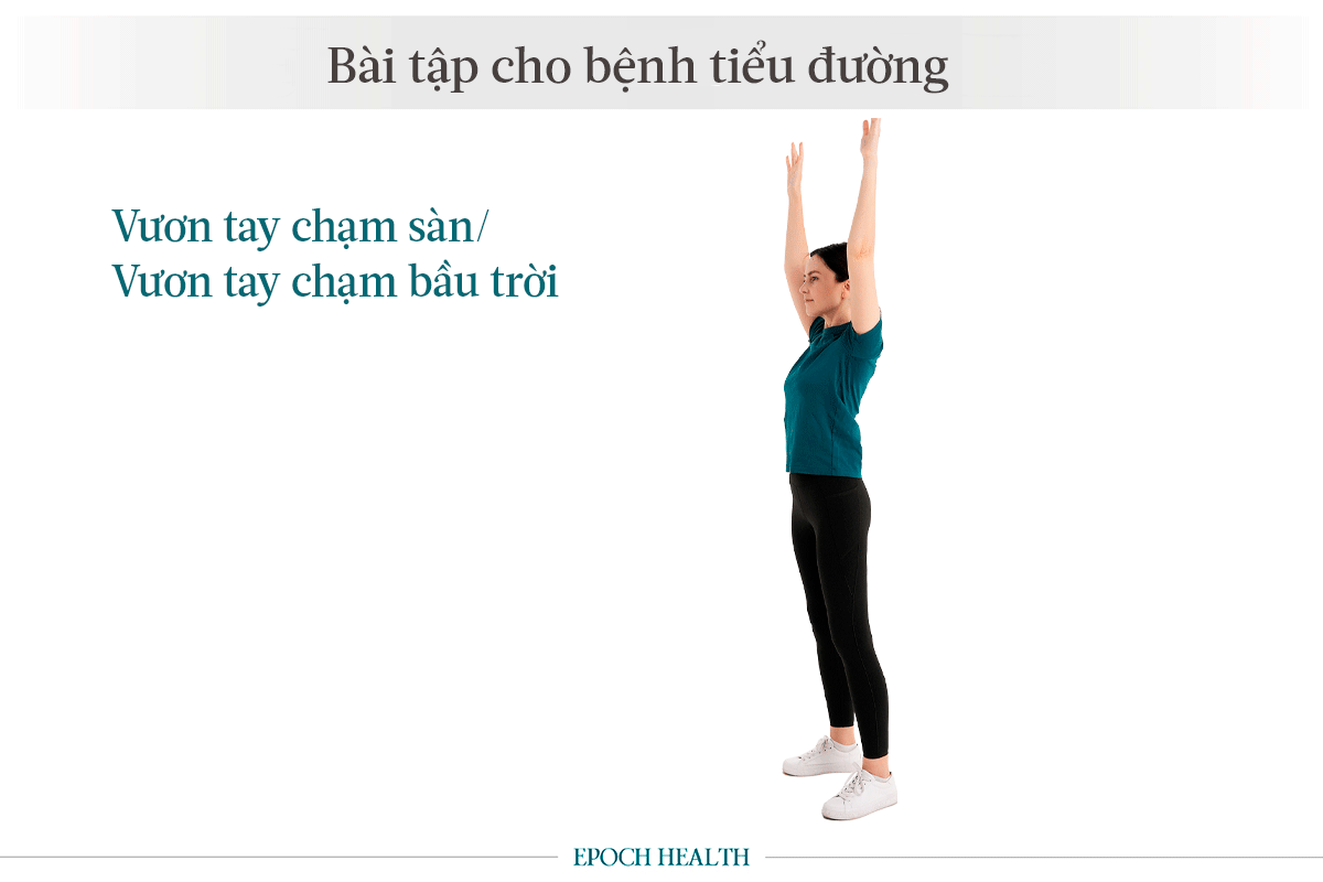 5 bài tập đơn giản giúp bạn quản lý bệnh tiểu đường