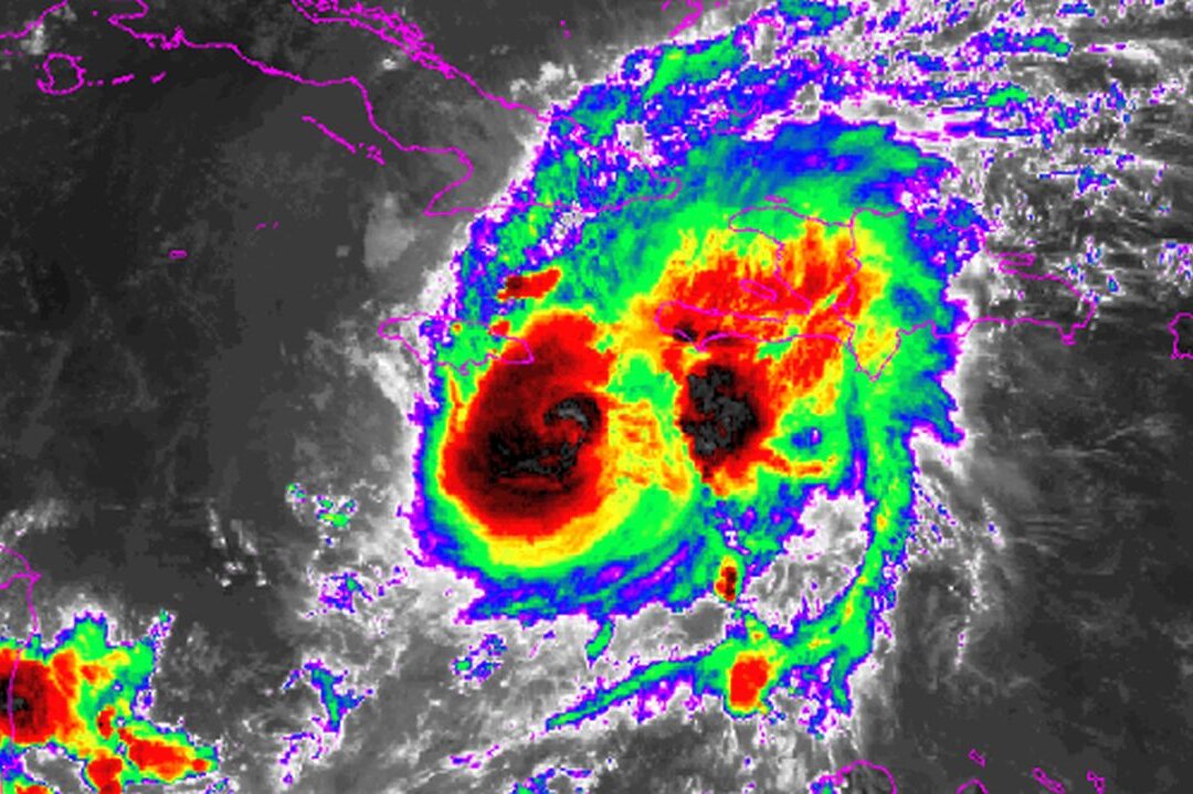 Bão Beryl được dự báo sẽ tiến đến Jamaica vào cuối thứ Tư, ngày 03/07/2024. (Ảnh: Cơ quan Khí quyển và Đại dương Quốc gia Hoa Kỳ)