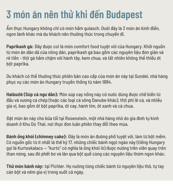 24 giờ ghé thăm Budapest